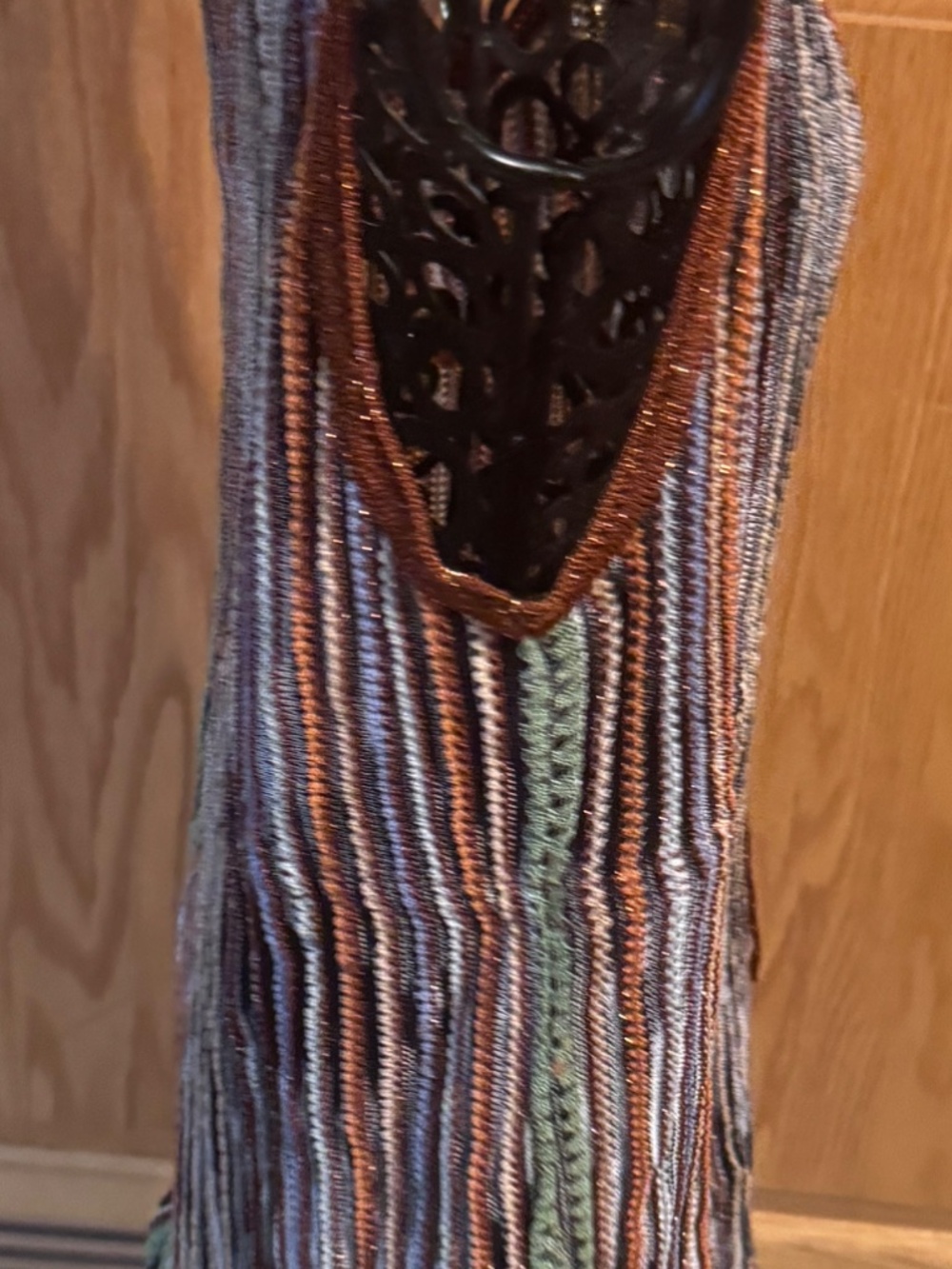 Women's Missni Size 6 Tank Top Italy Colorful Lightweight V- Neck Wide Straps - Picture 4 of 9